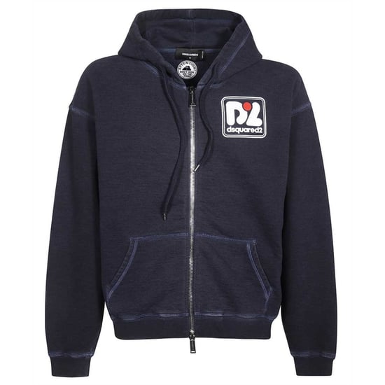 Sudadera Con Capucha Hercalina Fit Azul Marino Oscuro De Dsquared2 - Image 1