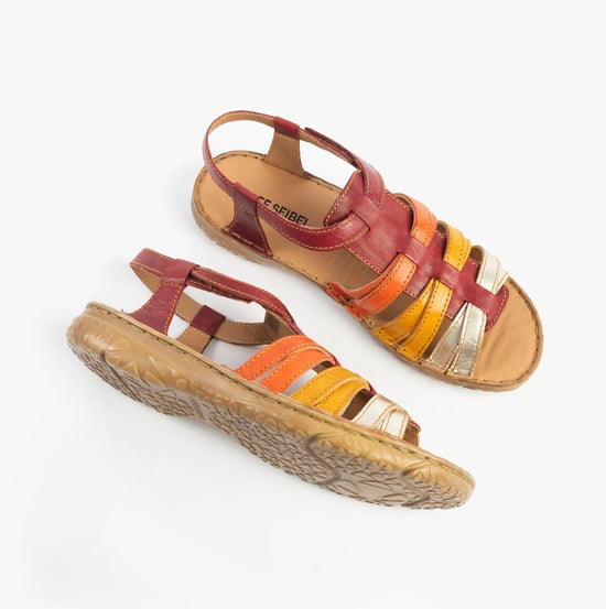 Josef Seibel Ivy 02 Sandalias de Mujer Rot-multi - Image 2