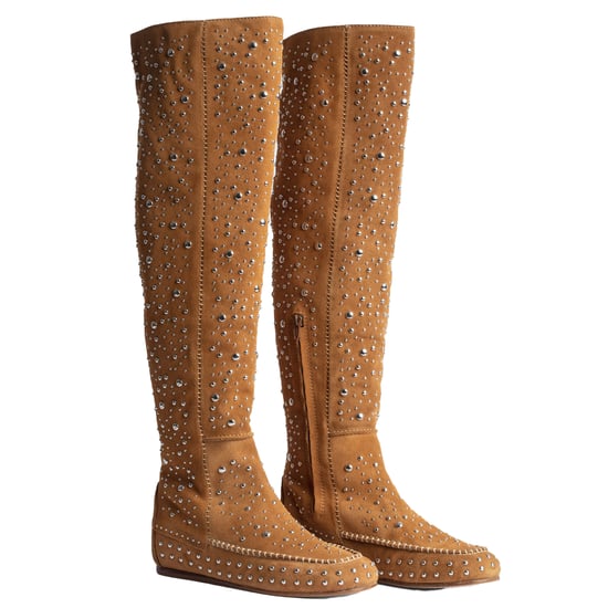 Botas Altas de Ante SWCT00791 para Mujer - Image 4