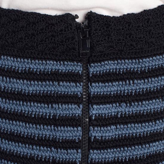 Falda de Punto Crochet KWSK00009 para Mujer - Image 2