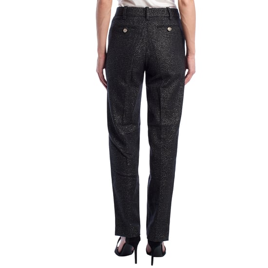 Pantalón Recto Lurex WKCE0104F para Mujer - Image 4