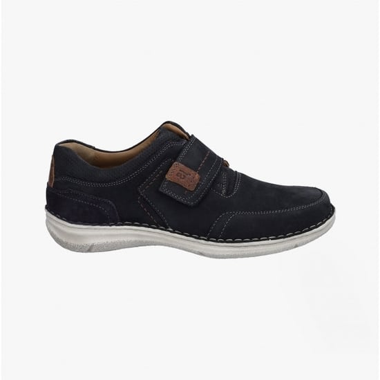 Zapatos de Cuero para Hombre Josef Seibel Anvers 83 de Ajuste Amplio Azul - Image 1