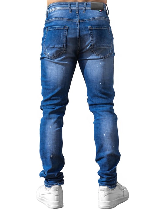 Enzo Milano - Vaqueros rotos para hombre - Image 3