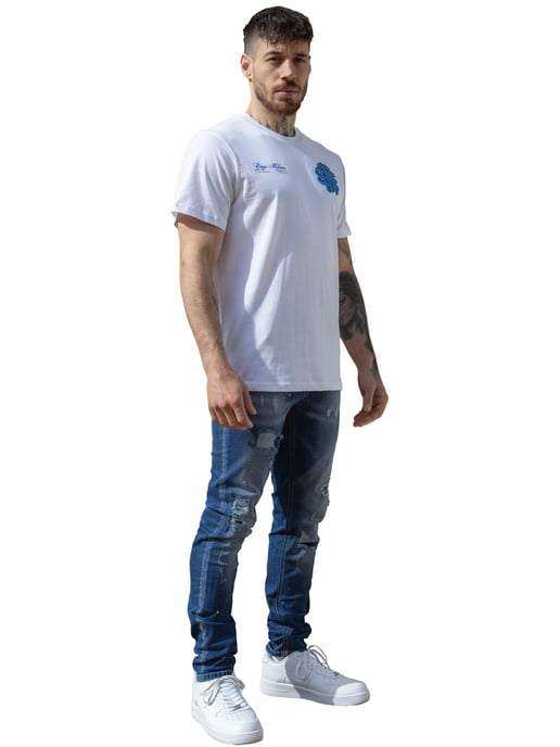 Enzo Milano Vaqueros rotos para hombre - Image 4