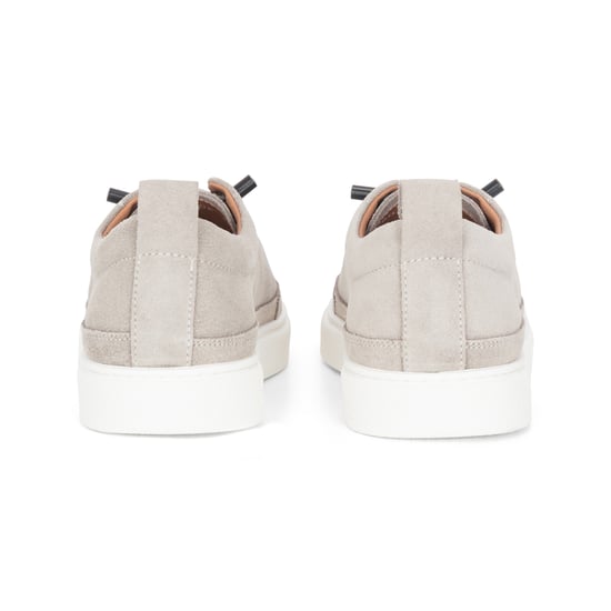 Justin Reess Zapatillas de deporte de cuero de ante gris para hombre - Josh - Image 5