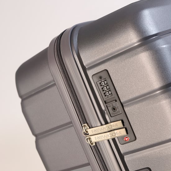 Maleta rígida TSA gris humo resistente con 8 ruedas, equipaje de cabina, estuche de viaje para vacaciones - Image 6