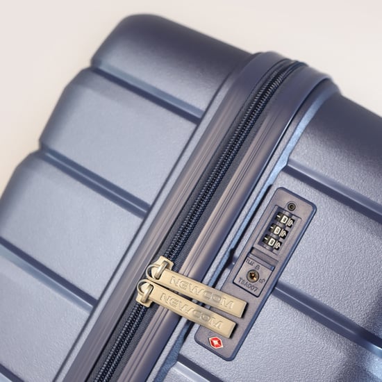 Maleta rígida TSA azul ahumado resistente con 8 ruedas, equipaje de cabina, estuche de viaje para vacaciones - Image 6
