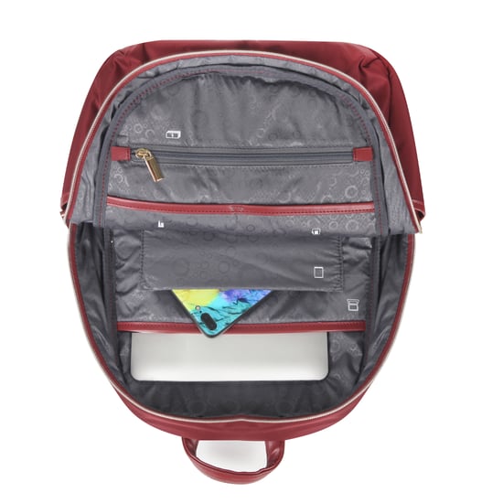 Mochila de viaje de cabina roja de 40 x 30 x 14 cm para Ryanair y Easy Jet. - Image 5