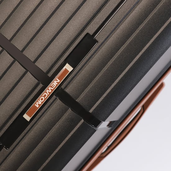 Maleta rígida negra resistente con 8 ruedas, equipaje de cabina, estuche de viaje para vacaciones - Image 6