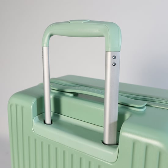 Maleta rígida de cabina de 44 x 22 x 38 cm, color verde, con certificación TSA, apta para Easyjet y Ryanair. - Image 6