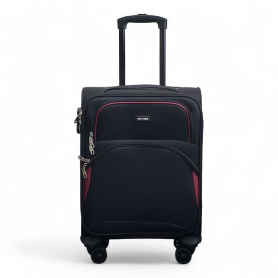 Maleta de cabina Soft Shell de 48 x 37 x 20 cm, segura, apta para Easyjet y Ryanair. - Image 1