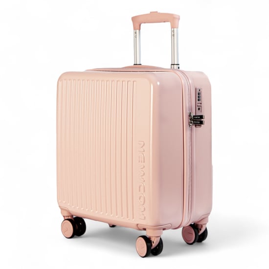 Maleta rígida de cabina de 44 x 22 x 38 cm, color rosa, con cierre de seguridad TSA, apta para Easyjet y Ryanair. - Image 4