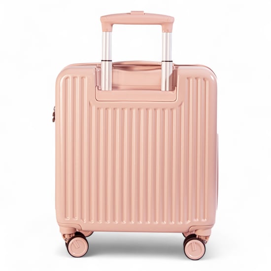 Maleta rígida de cabina de 44 x 22 x 38 cm, color rosa, con cierre de seguridad TSA, apta para Easyjet y Ryanair. - Image 5