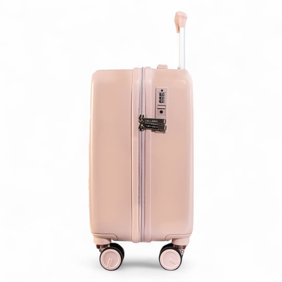 Maleta rígida de cabina de 44 x 22 x 38 cm, color rosa, con cierre de seguridad TSA, apta para Easyjet y Ryanair. - Image 6