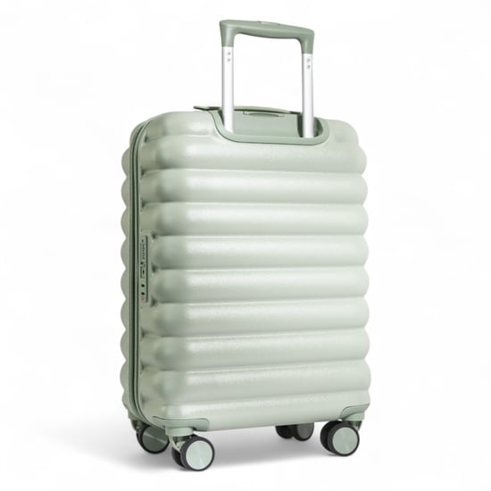 Maleta rígida de cabina de 37 x 22 x 55 cm, color verde, con certificación TSA, apta para Easyjet y Ryanair. - Image 4