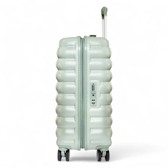 Maleta rígida de cabina de 37 x 22 x 55 cm, color verde, con certificación TSA, apta para Easyjet y Ryanair. - Image 5