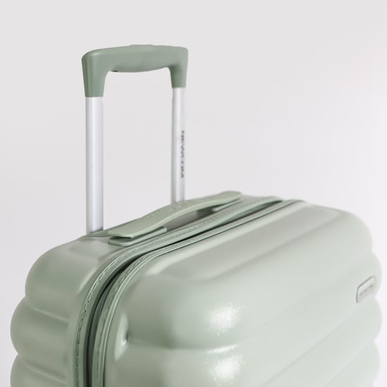 Maleta rígida de cabina de 37 x 22 x 55 cm, color verde, con certificación TSA, apta para Easyjet y Ryanair. - Image 6