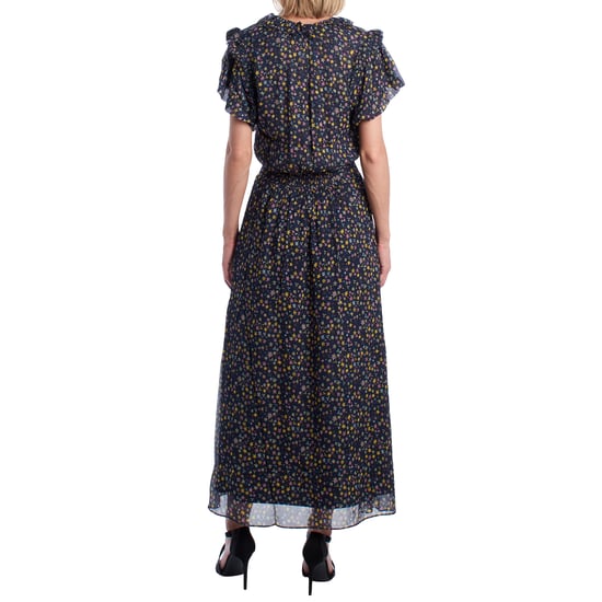 Vestido Largo con Escote de Lazada y Volantes WJCF0402F para Mujer - Image 4