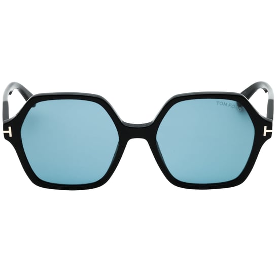 Gafas De Sol Tom Ford Romy Smoke Hex Lens En Negro Brillante - Image 2