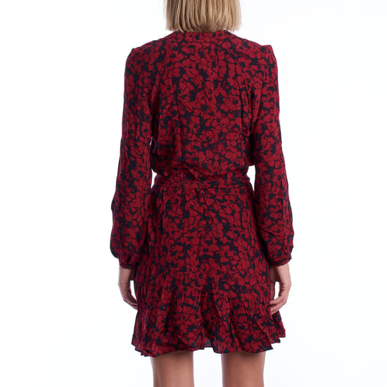 Vestido Corto Cruzado WKCP0424F para Mujer - Image 4