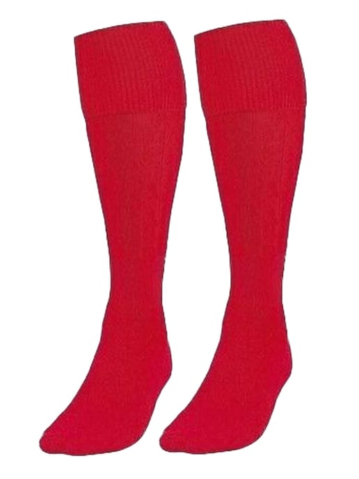 Paquete de 3 calcetines de fútbol para niños - BLK/RED/BLU - Image 3