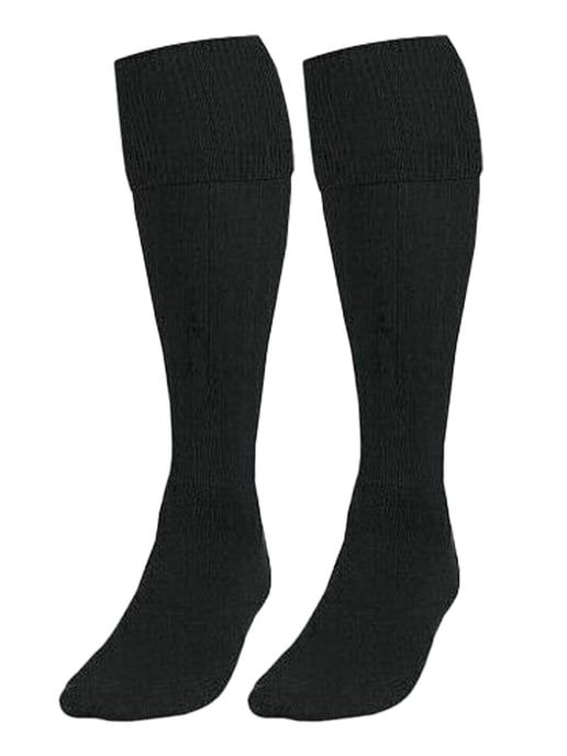 Paquete de 3 calcetines de fútbol para niños - BLK/BLU/WHT - Image 2
