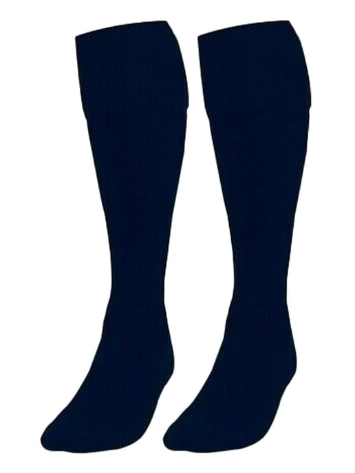 Paquete de 3 calcetines de fútbol para niños - BLK/NVY/WHT - Image 3