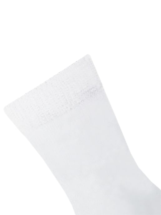 Paquete de 12 calcetines escolares blancos para niños - Image 2