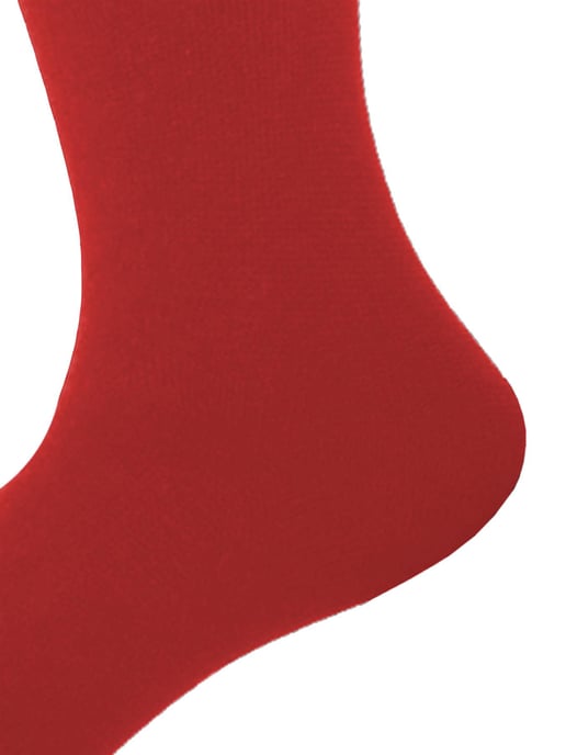 Paquete de 12 calcetines escolares rojos para niños - Image 3