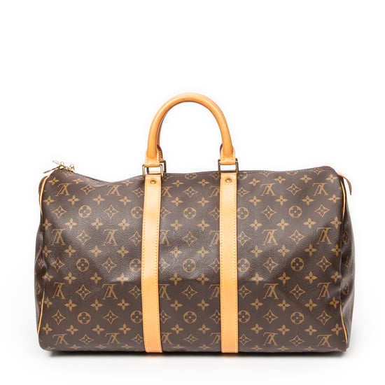 Louis Vuitton Keepall 45 en Marrón Lona recubierta - Image 5