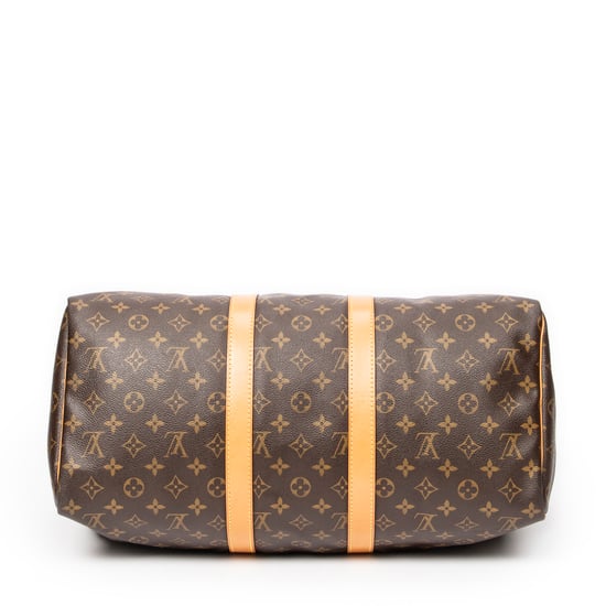 Louis Vuitton Keepall 45 en Marrón Lona recubierta - Image 6