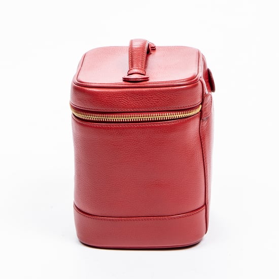 Chanel CC Vanity Case en Rojo Piel de becerro - Image 3