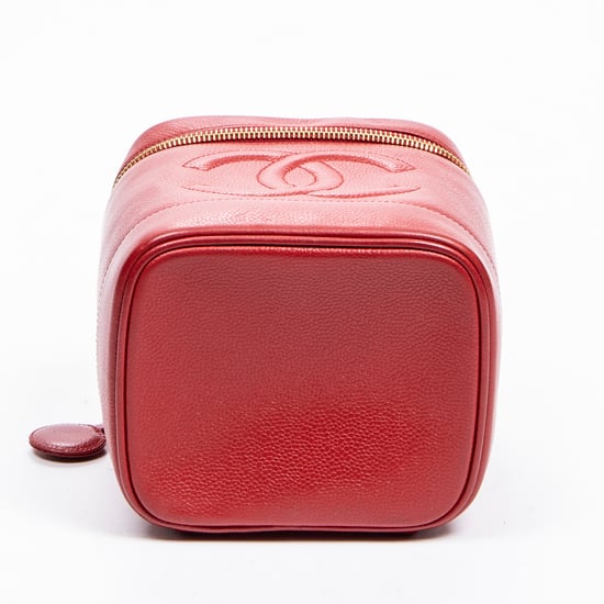 Chanel CC Vanity Case en Rojo Piel de becerro - Image 6