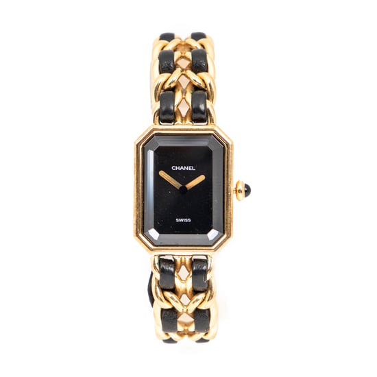Chanel Première M en Negro/Dorado Acero inoxidable sin níquel - Image 1