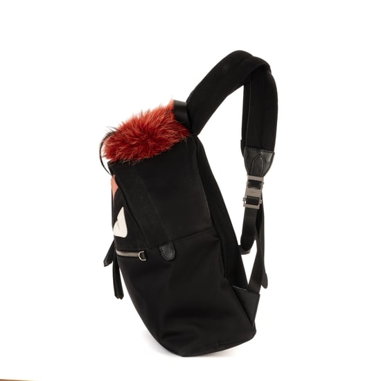 Fendi Monster en Negro Lienzo - Image 3