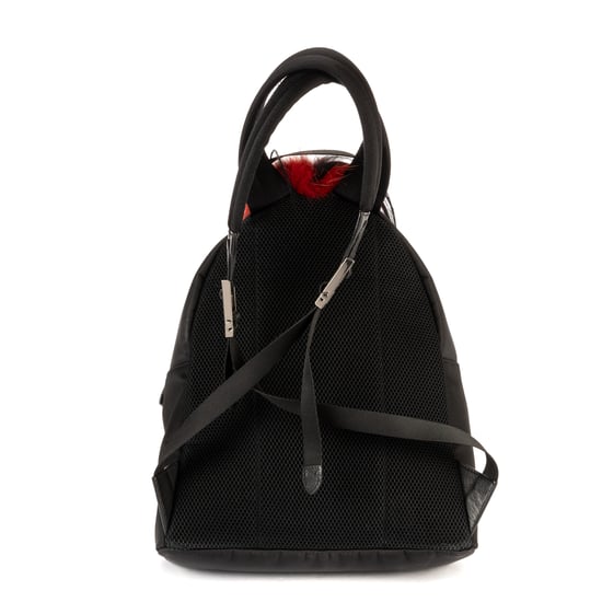 Fendi Monster en Negro Lienzo - Image 4