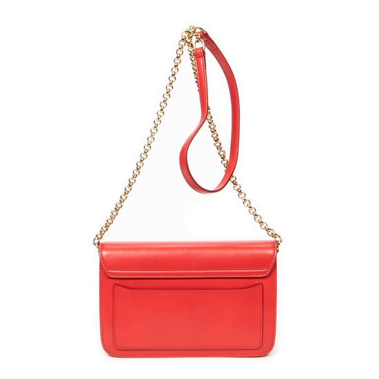 Chloé C Chain Clutch en Rojo Piel de becerro - Image 5