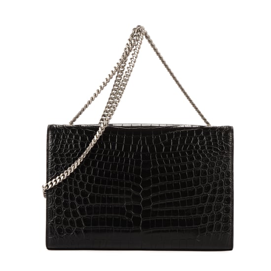 Yves Saint Laurent Kate Large en Negro Piel de becerro - Image 4