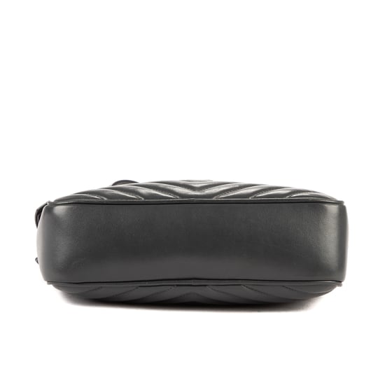 Yves Saint Laurent Lou Camera  en Gris oscuro Piel de becerro - Image 6