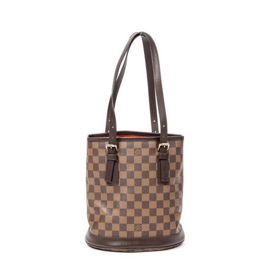 Louis Vuitton Marais en Marrón Lona recubierta - Image 5