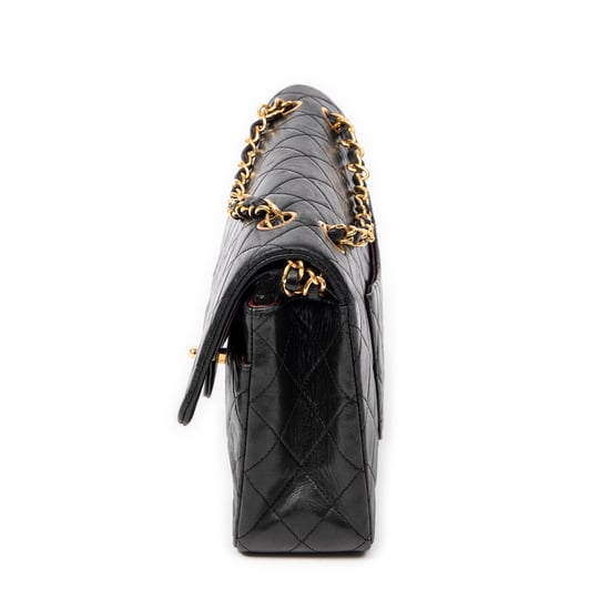 Chanel Classic Double Flap 26 en Negro Piel de becerro - Image 3