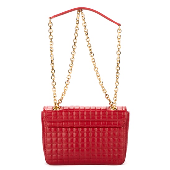 Celine C bag en Rojo Piel de becerro - Image 4
