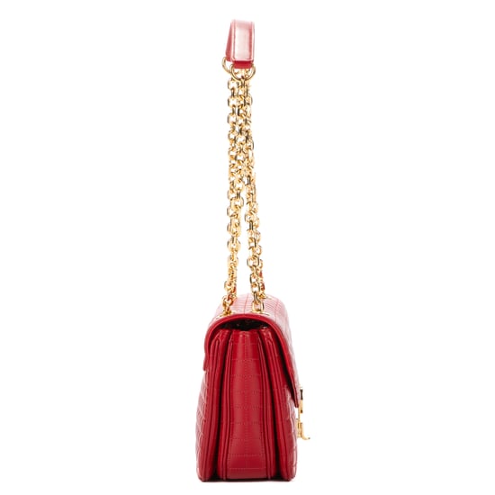 Celine C bag en Rojo Piel de becerro - Image 5