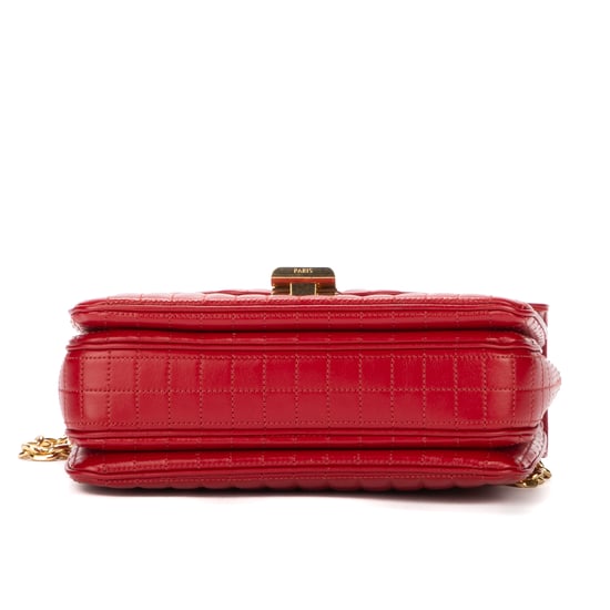 Celine C bag en Rojo Piel de becerro - Image 6