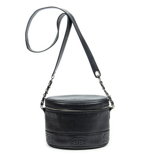 Chanel Timeless Triple CC Crossbody en Negro Piel de becerro - Image 1