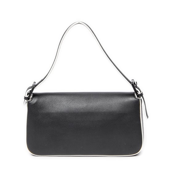 Fendi Monster Mania Baguette  en Negro/Amarillo/Blanco Piel de becerro - Image 5