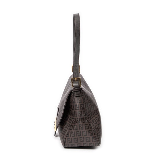 Fendi Mama Forever en Marrón oscuro Lona recubierta - Image 3