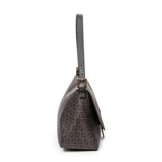 Fendi Mama Forever en Marrón oscuro Lona recubierta - Image 4