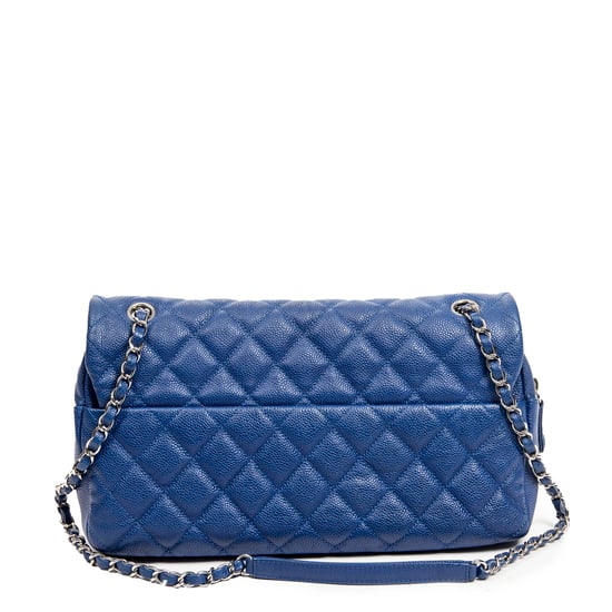 Chanel Jumbo Easy Flap en Azul Real Piel de becerro - Image 5