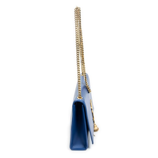 Yves Saint Laurent Medium Kate Wallet on Chain  en Azul Real Piel de becerro - Image 4